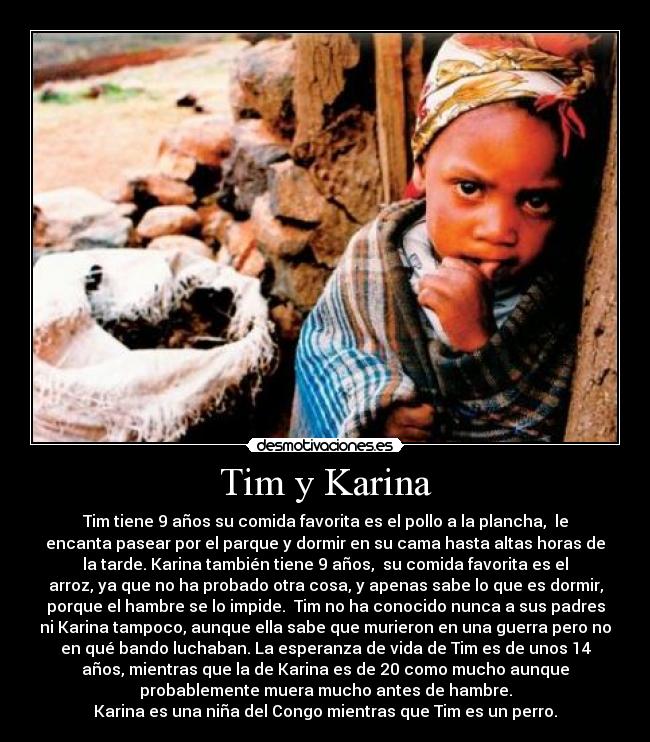 Tim y Karina -