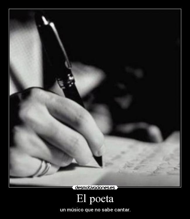 El poeta -