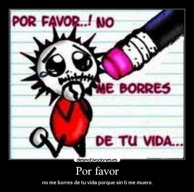 Por favor -