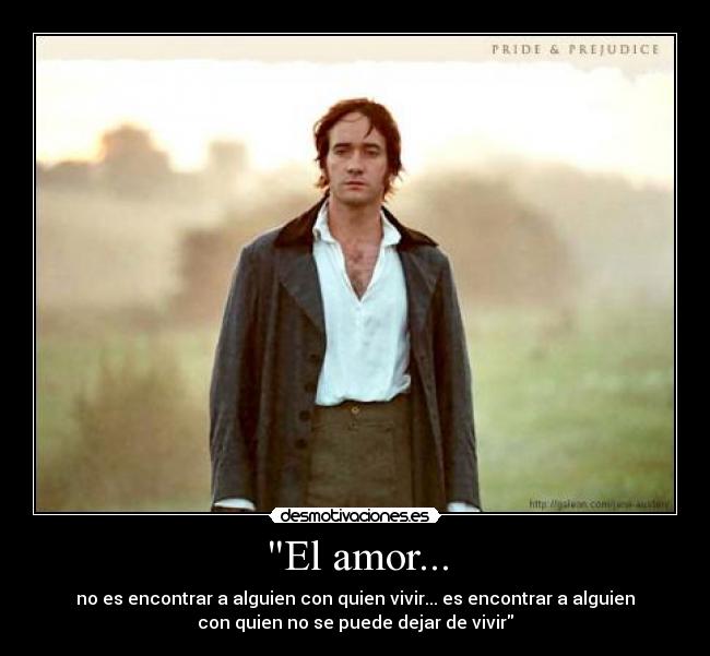 El amor... -