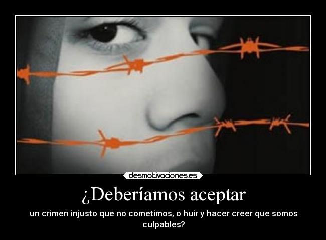 ¿Deberíamos aceptar - 