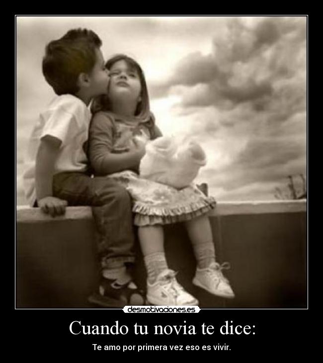 Cuando tu novia te dice: - 