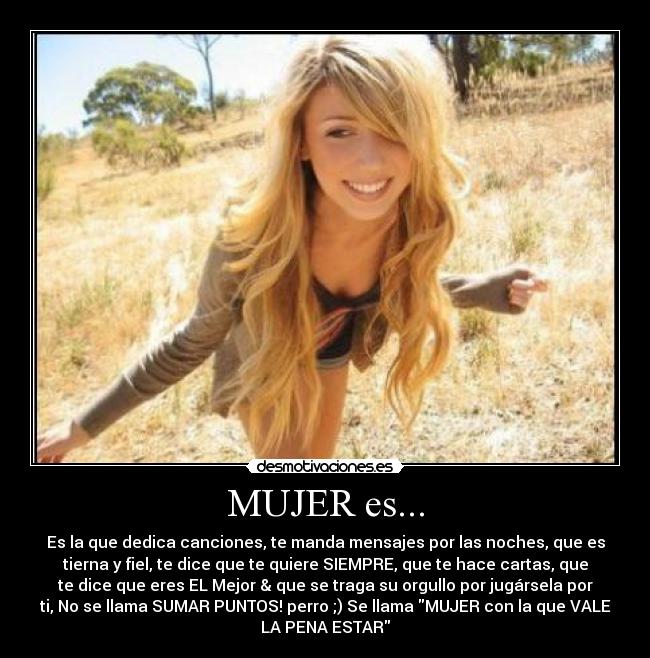 MUJER es... -