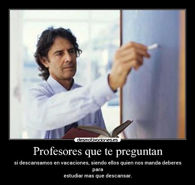 carteles profesor troll desmotivaciones