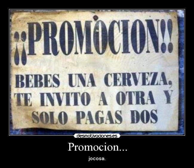Promocion... -