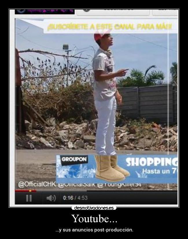 Youtube... -