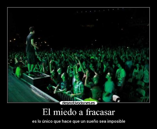 El miedo a fracasar -