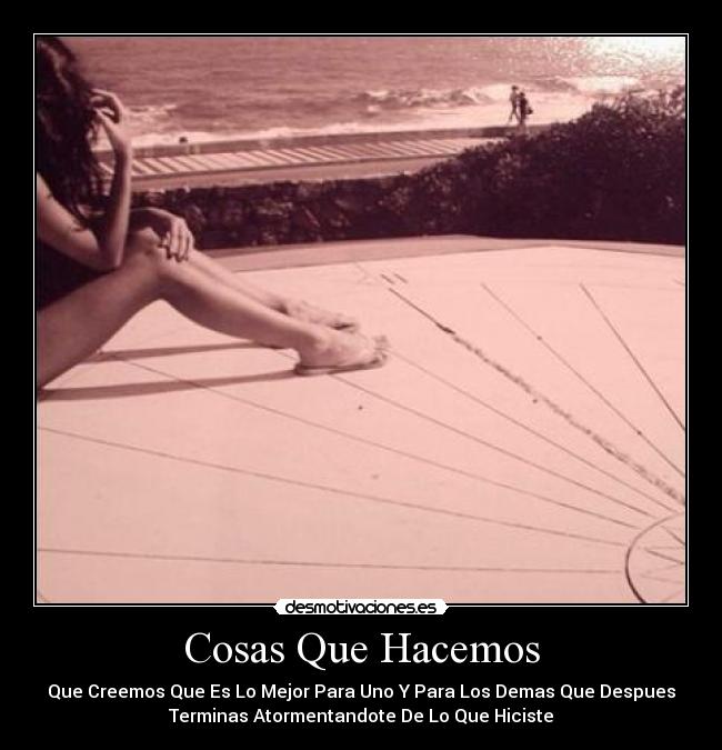 Cosas Que Hacemos - 