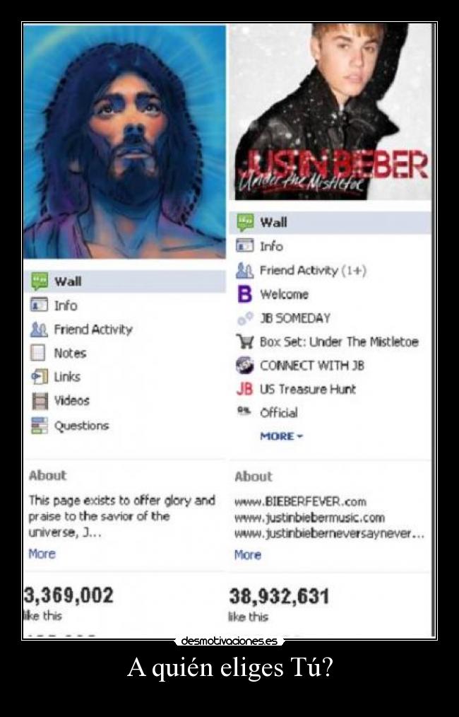 A quién eliges Tú? - 