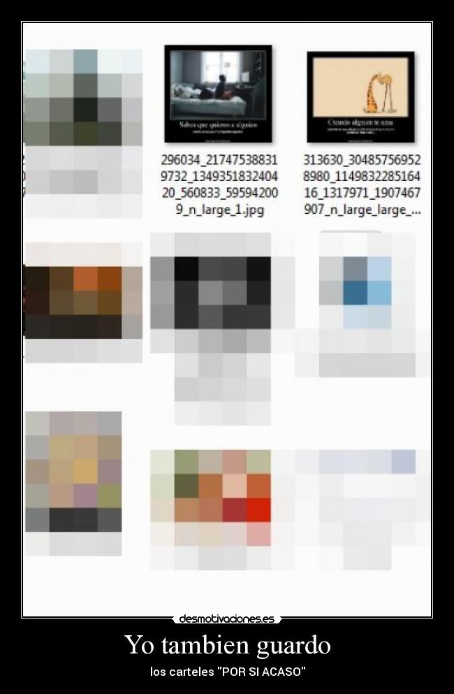 Yo tambien guardo - 