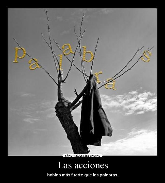 Las acciones -