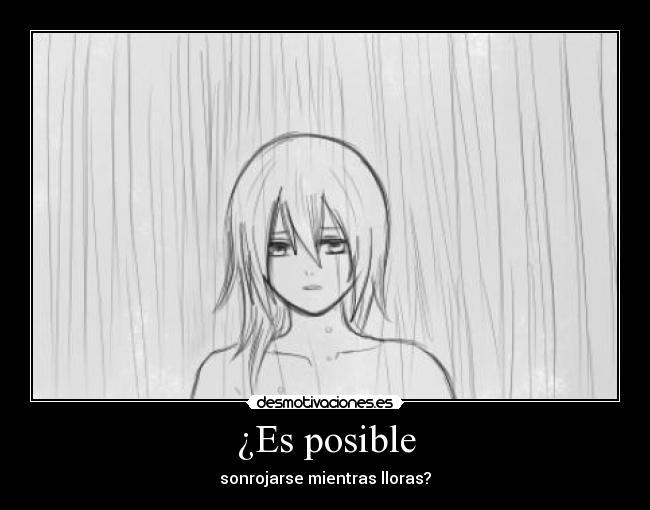 ¿Es posible - sonrojarse mientras lloras?