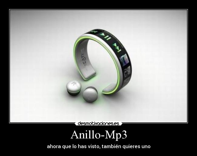 Anillo-Mp3 - ahora que lo has visto, también quieres uno