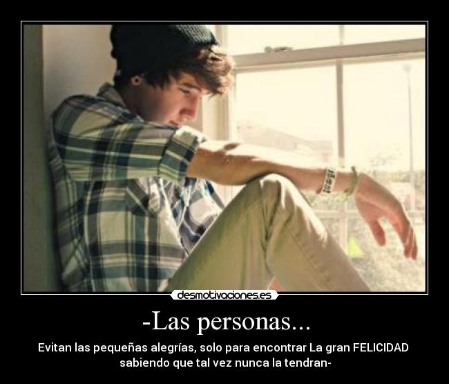 -Las personas... - 