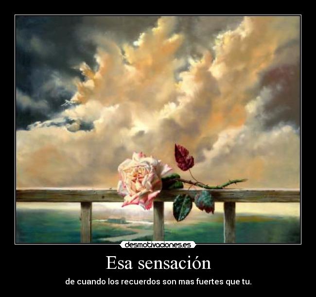 Esa sensación - 