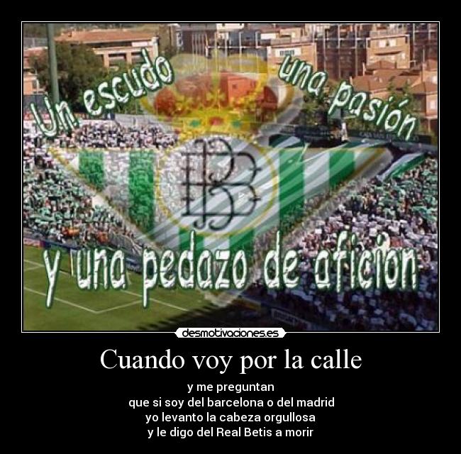 Cuando voy por la calle -