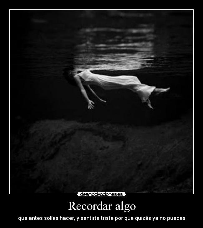 Recordar algo -
