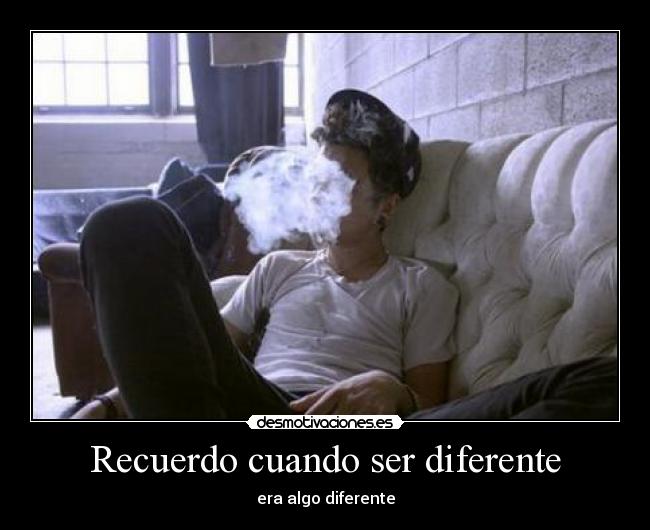 Recuerdo cuando ser diferente -