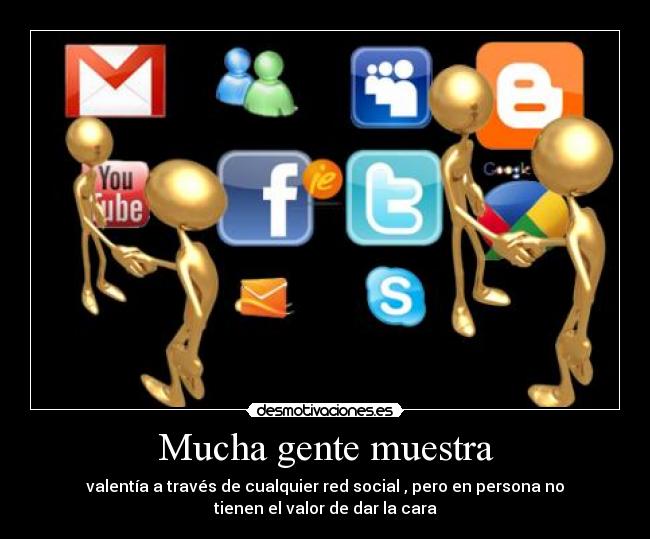 Mucha gente muestra - 