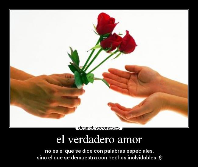 el verdadero amor -