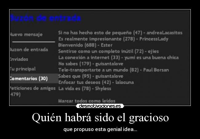 Quién habrá sido el gracioso - 