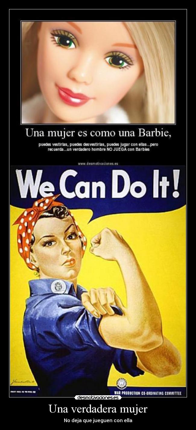 Una verdadera mujer -