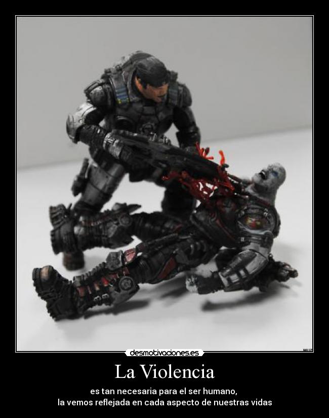 carteles gears war neca violencia marcus fenix locust drone videojuegos desmotivaciones