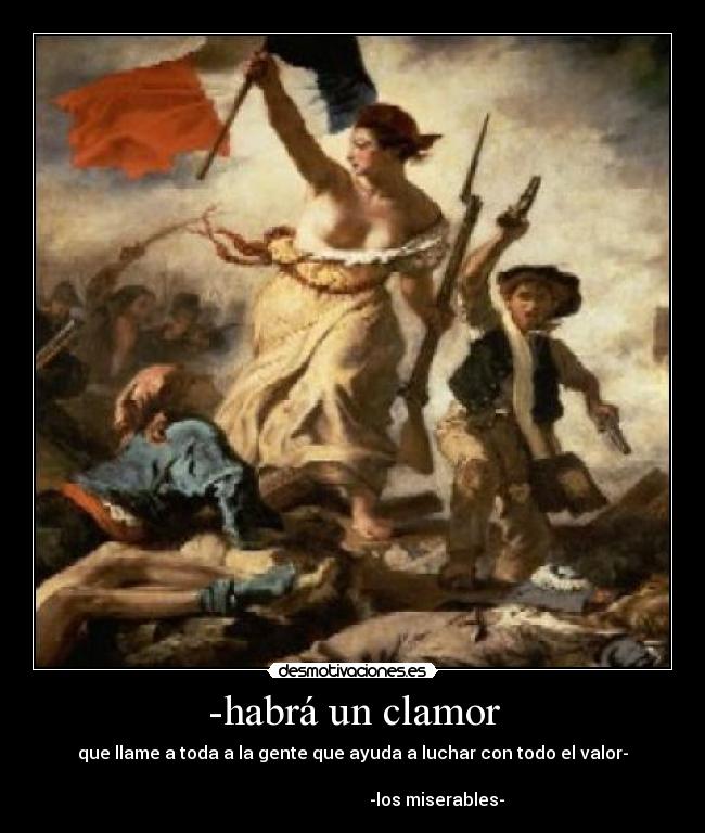 -habrá un clamor -
