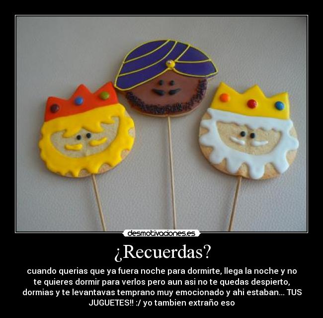 ¿Recuerdas? -