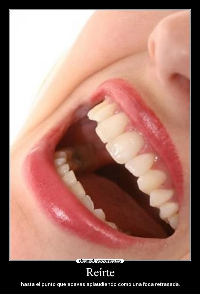 Reírte - hasta el punto que acavas aplaudiendo como una foca retrasada.