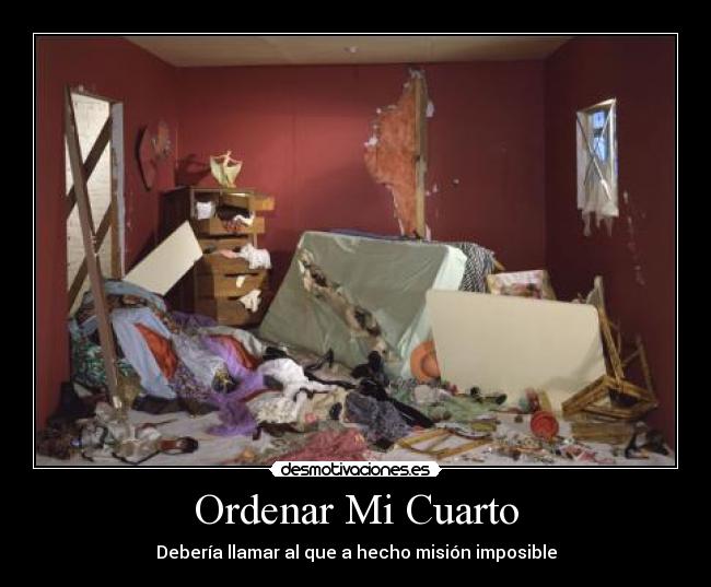 Ordenar Mi Cuarto - 