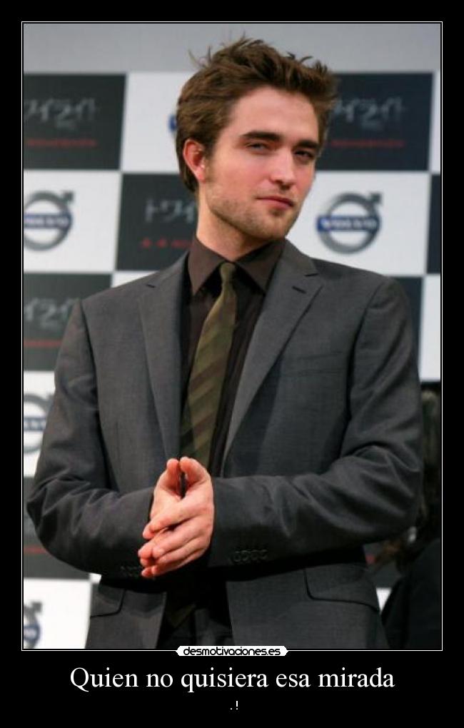 Quien no quisiera esa mirada - ♥.♥!