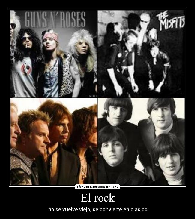 El rock - 