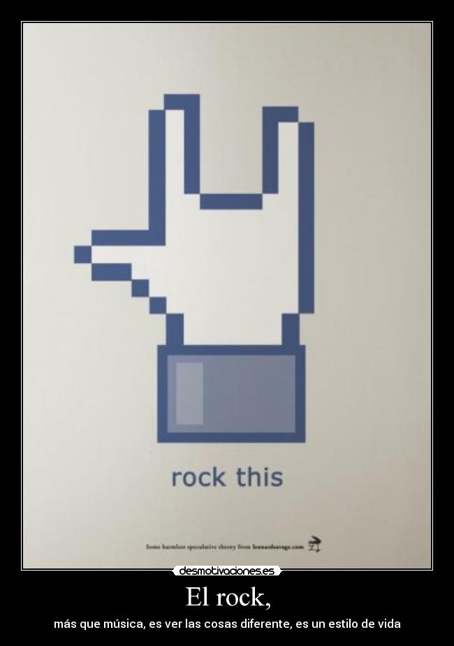 El rock, - 