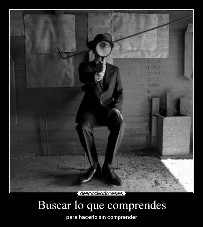 Buscar lo que comprendes - 