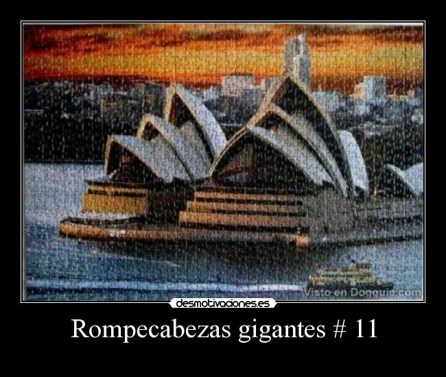 Rompecabezas gigantes # 11 - 