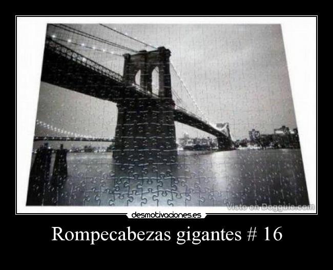 Rompecabezas gigantes # 16 -
