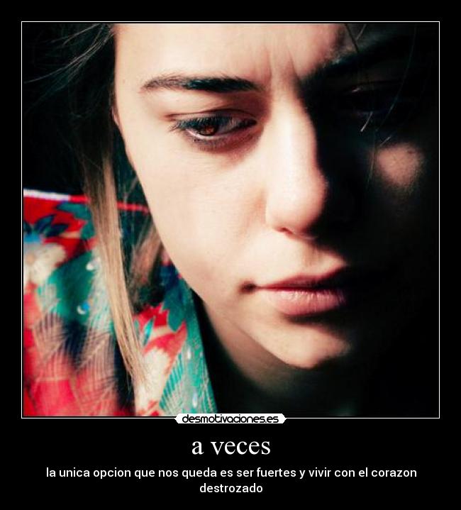 a veces - 