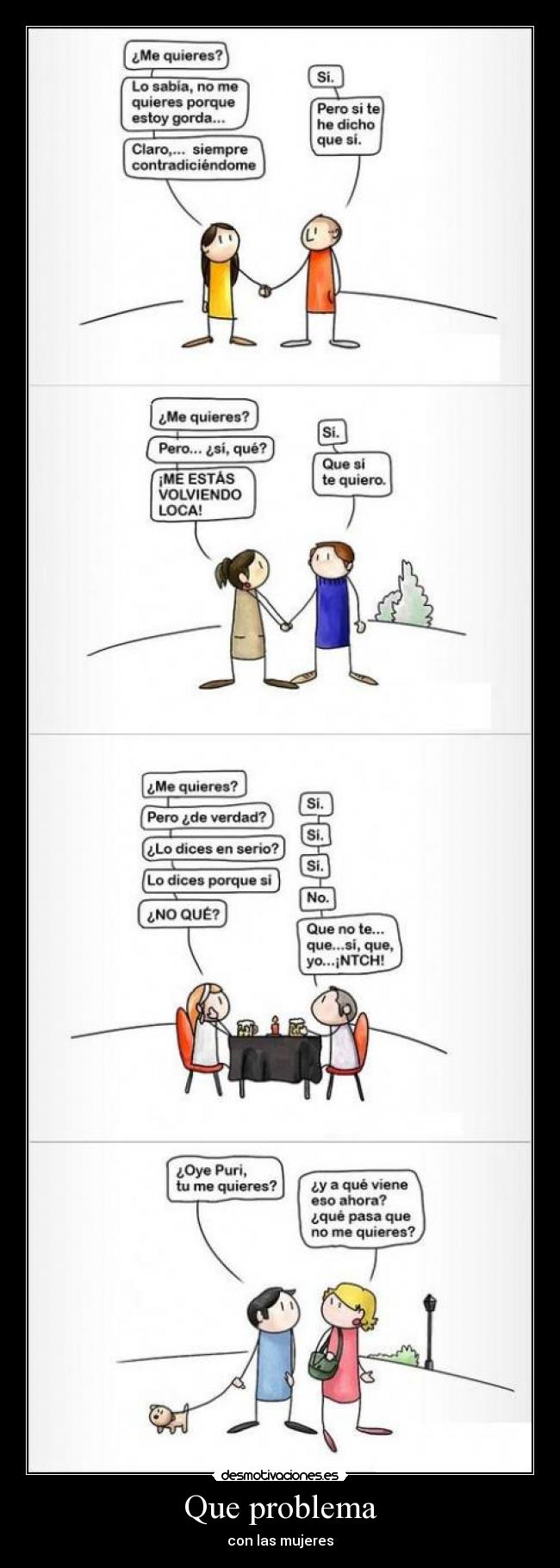 Que problema - con las mujeres