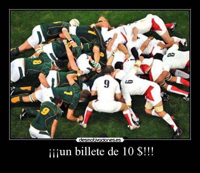 ¡¡¡un billete de 10 $!!! -