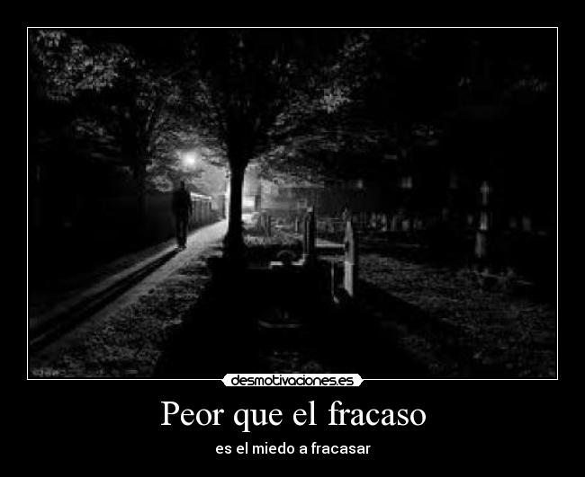 Peor que el fracaso -
