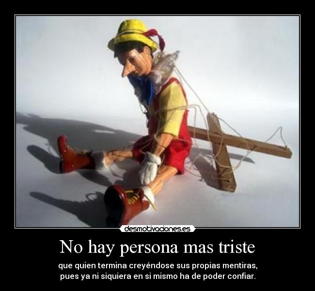 No hay persona mas triste -