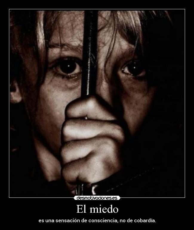 El miedo -