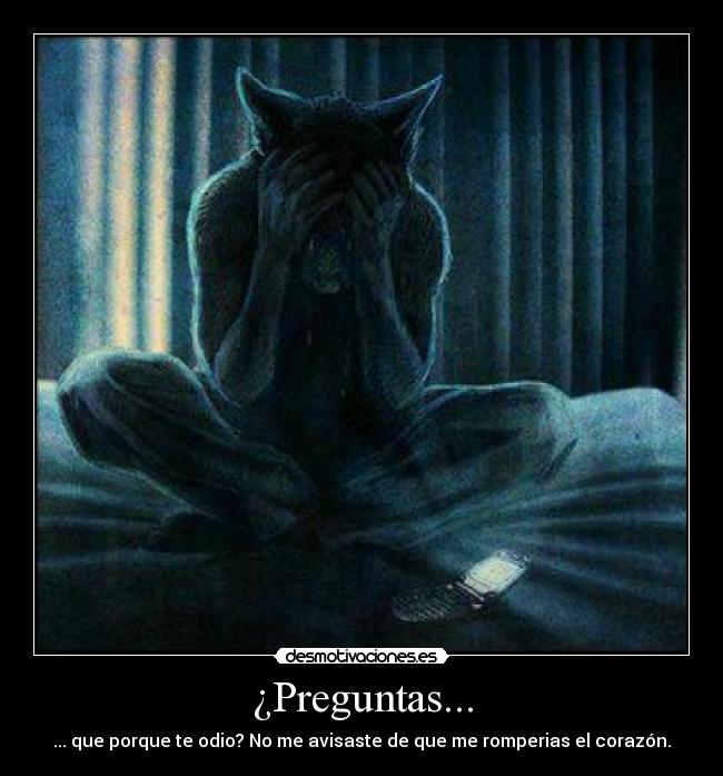 carteles preguntas porqueoido desmotivaciones