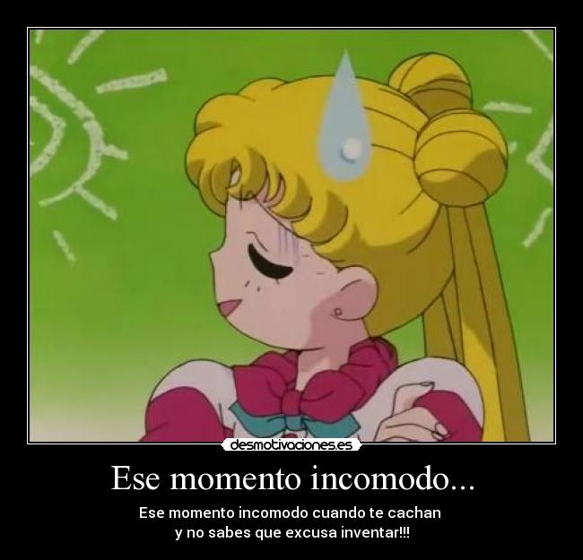 Ese momento incomodo... - 