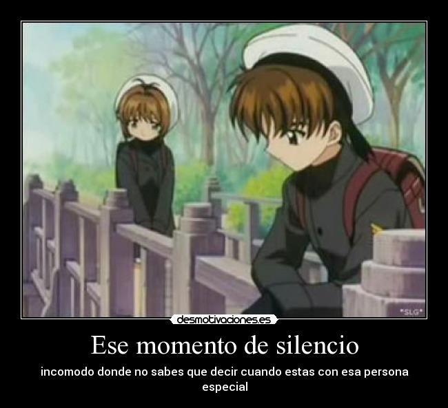 Ese momento de silencio - 