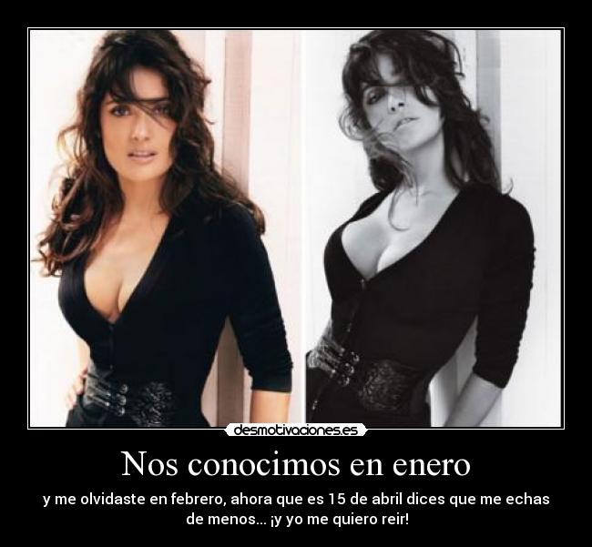 Nos conocimos en enero - 