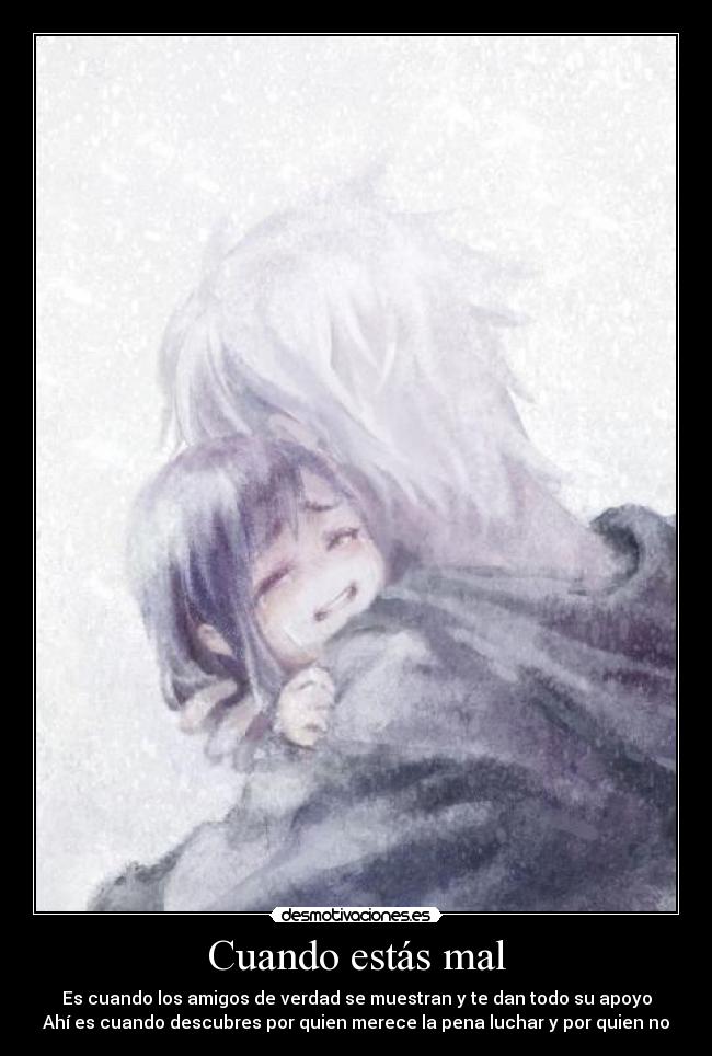 Cuando estás mal - 