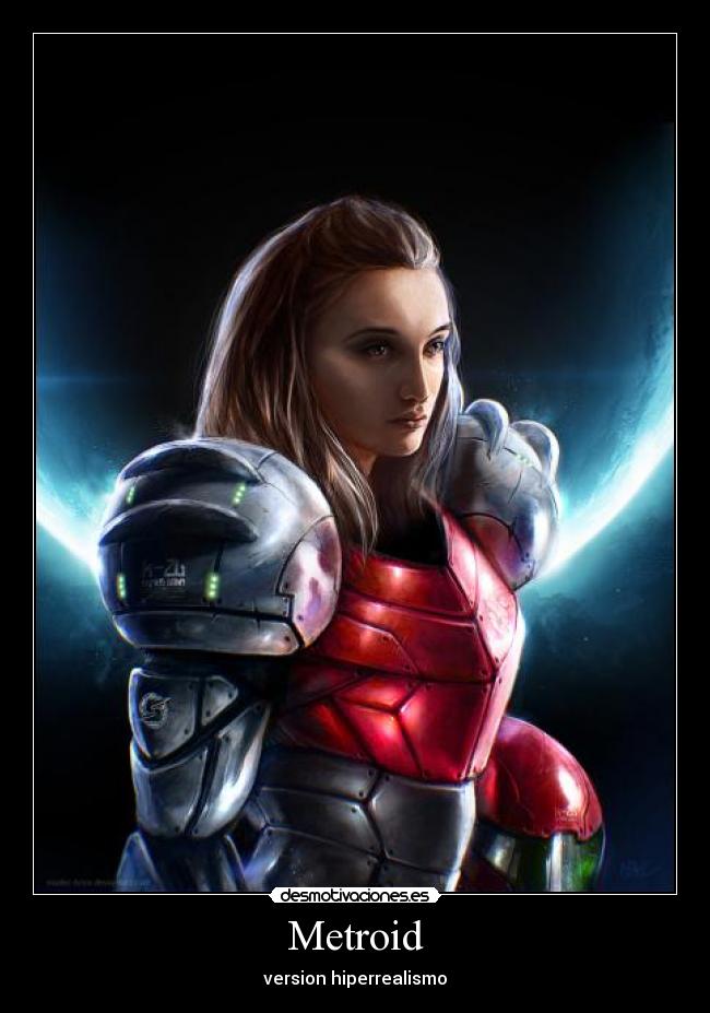 Metroid - version hiperrealismo