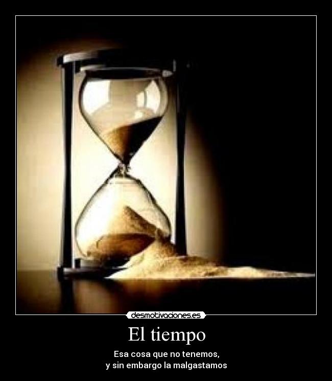 El tiempo - 